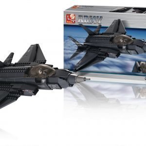 Sluban Fighter Jet Sluban Army Sarjan Rakennuspalikat 107790