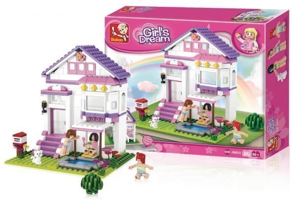 Sluban Holiday Home Sluban Girls Dream Sarjan Rakennuspalikat