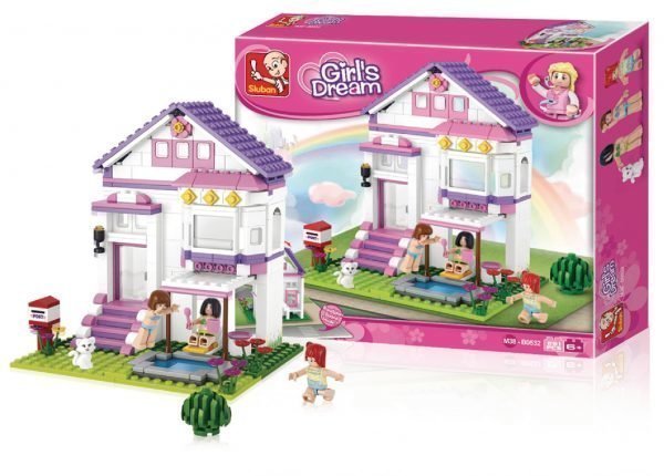 Sluban Holiday Home Sluban Girls Dream Sarjan Rakennuspalikat