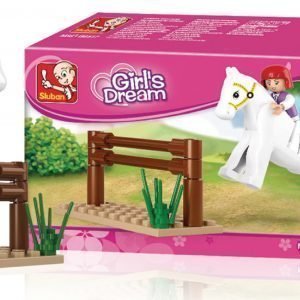 Sluban Jumping Horse Sluban Girls Dream Sarjan Rakennuspalikat