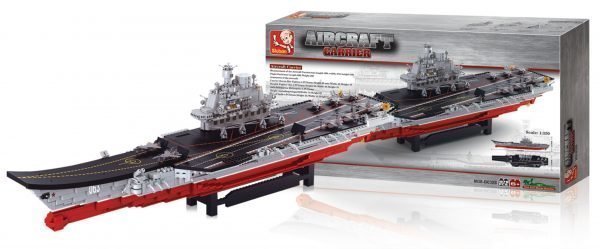 Sluban Large Aircraft Carrier Sluban Aircraft Carrier Sarjan Rakennuspalikat