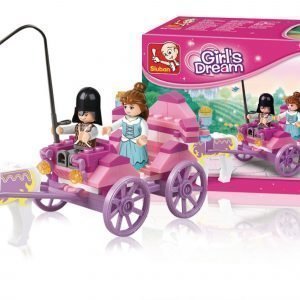 Sluban Princess Carriage Sluban Girls Dream Sarjan Rakennuspalikat