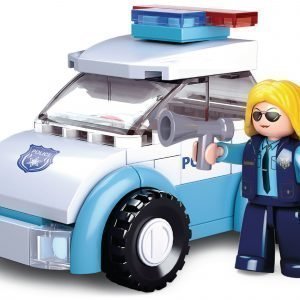 Sluban Rakennuspalikat Tyttöjen Unelma Sarja Police Woman With Police Car