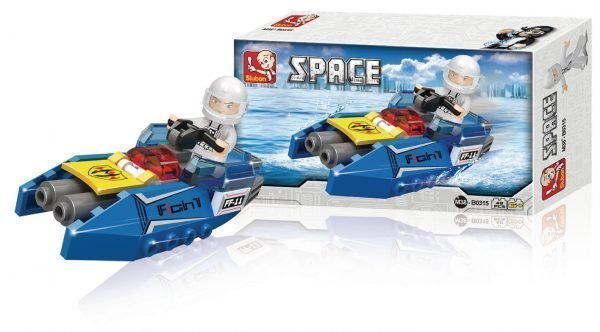 Sluban Space Jet Sluban Space Sarjan Rakennuspalikat