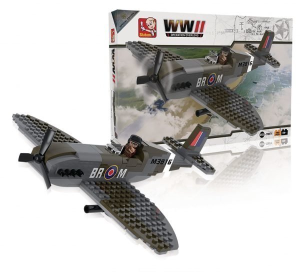 Sluban Spitfire Sluban Wwii Sarjan Rakennuspalikat