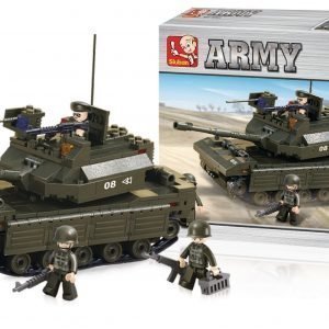 Sluban Tank Sluban Army Sarjan Rakennuspalikat 107806