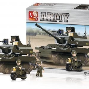 Sluban Tank Sluban Army Sarjan Rakennuspalikat 107807