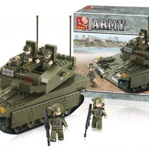 Sluban Tank Sluban Army Sarjan Rakennuspalikat 107808