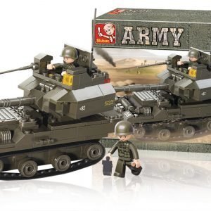 Sluban Tank Sluban Army Sarjan Rakennuspalikat 107809