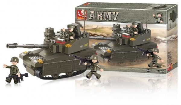 Sluban Tank Sluban Army Sarjan Rakennuspalikat 107810