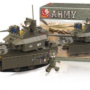 Sluban Tank Sluban Army Sarjan Rakennuspalikat 107811