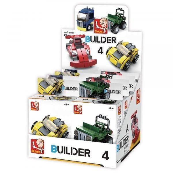 Sluban Vehicles Sluban Builder Sarjan Rakennuspalikat