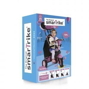 Smartrike Star 4 In 1 Kolmipyörä Pinkki