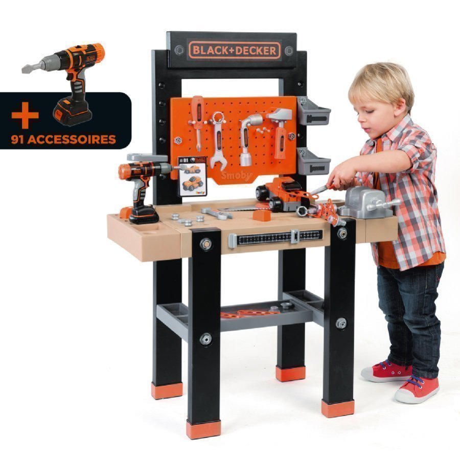 Smoby Black & Decker Työpenkki