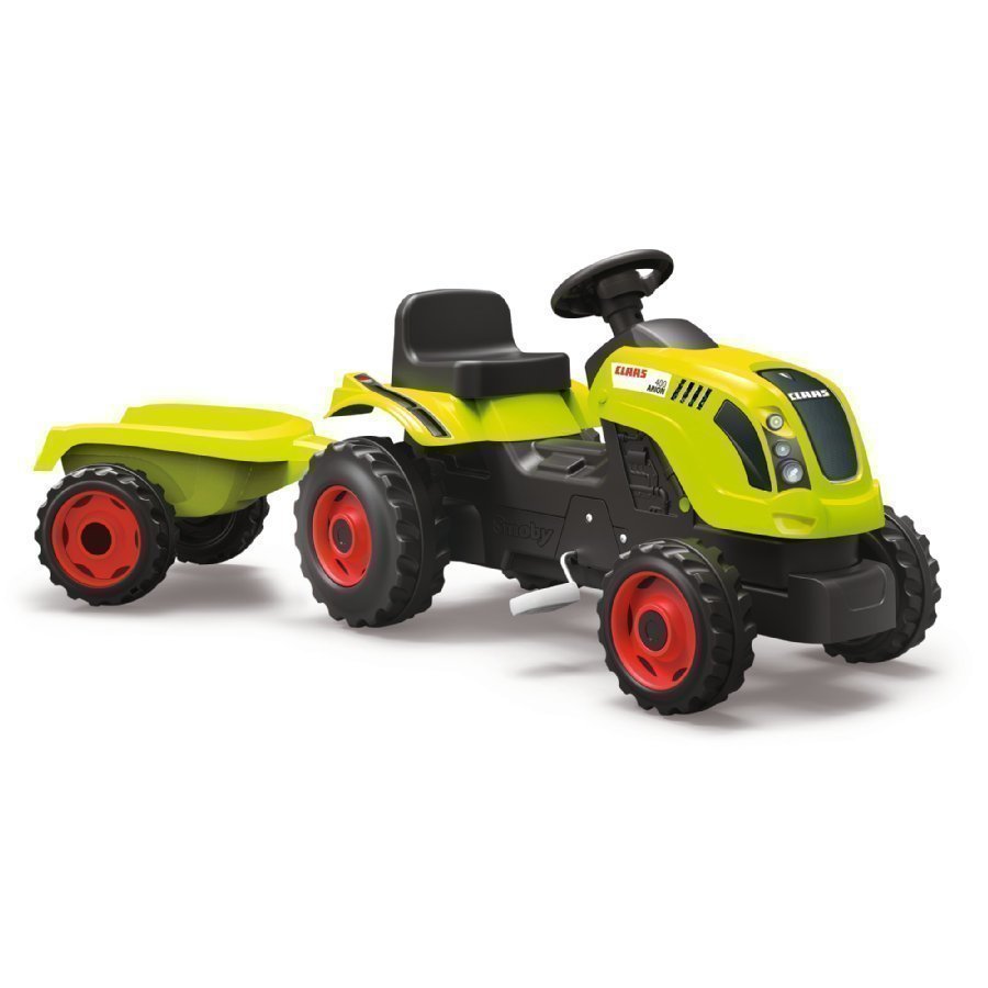 Smoby Farmer Xl Claas Arion 400 Traktori Peräkärryllä