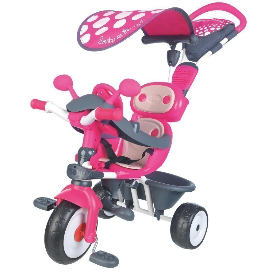 Smoby Kolmipyörä Baby Driver Komfort Pinkki