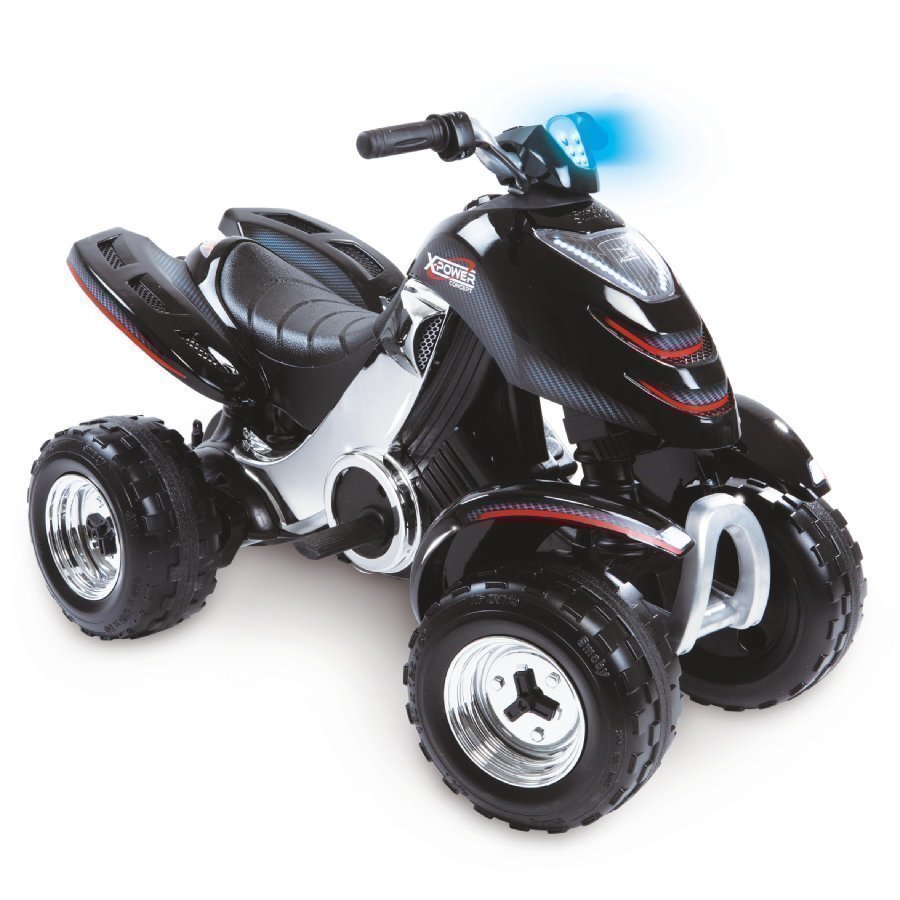 Smoby X Power Quad Sähkömönkijä Musta