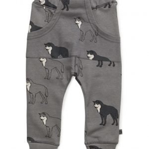 Småfolk Jersey Pants. Wolf