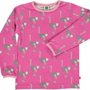 Småfolk Ostrich Ls Paita Pink