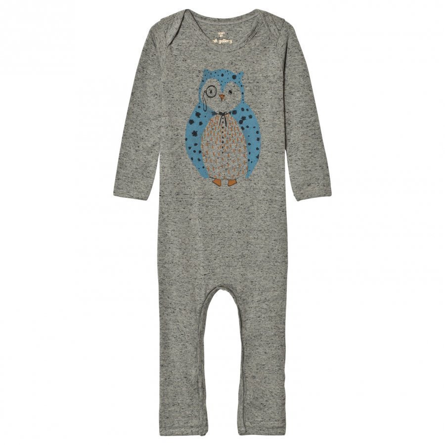 Soft Gallery Baby One-Piece Ben Neppy Grey Melange Body