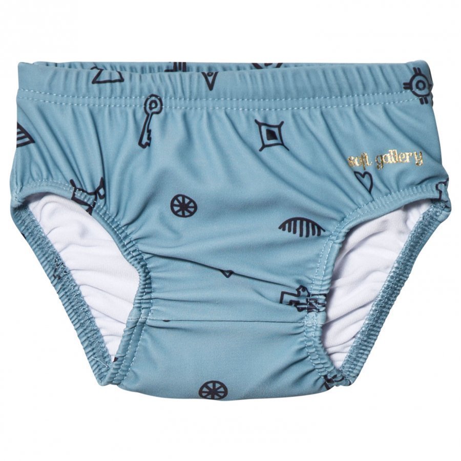 Soft Gallery Miki Swim Pants Smoke Blue Uimashortsit