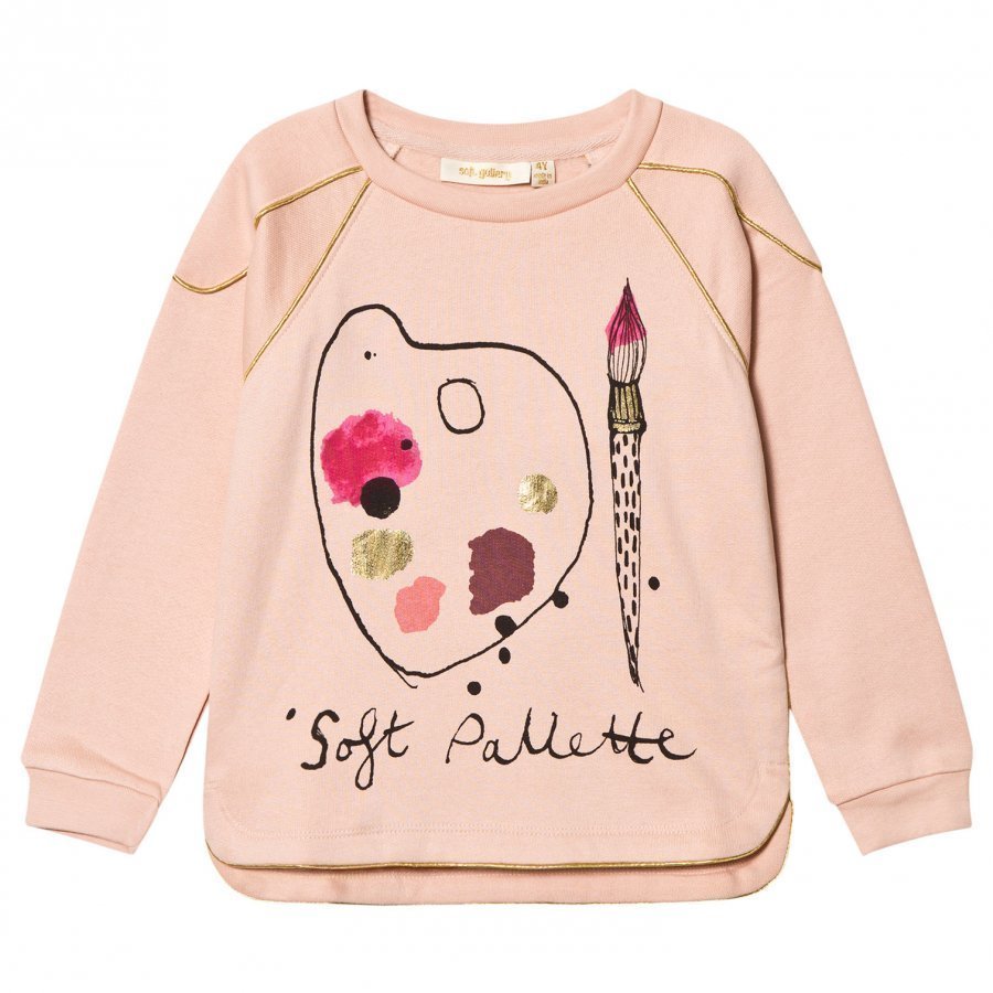 Soft Gallery Signe Sweatshirt Rose Cloud Pitkähihainen T-Paita