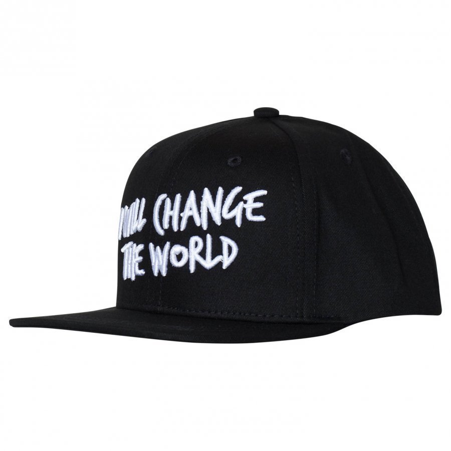 Someday Soon World Cap Black Lippis