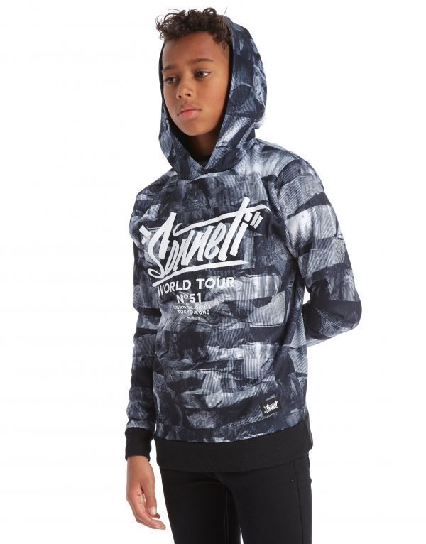 Sonneti Cliff Hoodie Musta