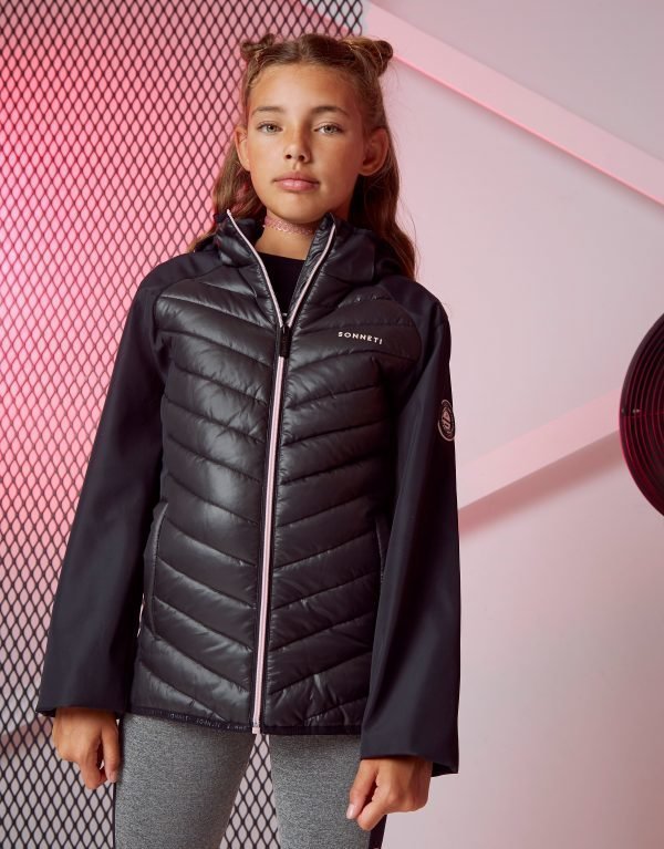 Sonneti Girls' Vulcan Tech Jacket Musta