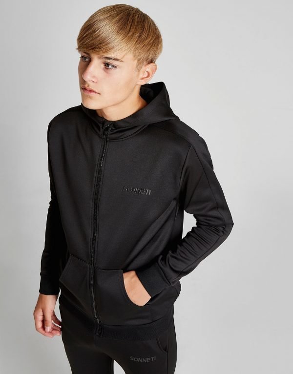 Sonneti Resist Zipped Hoodie Musta