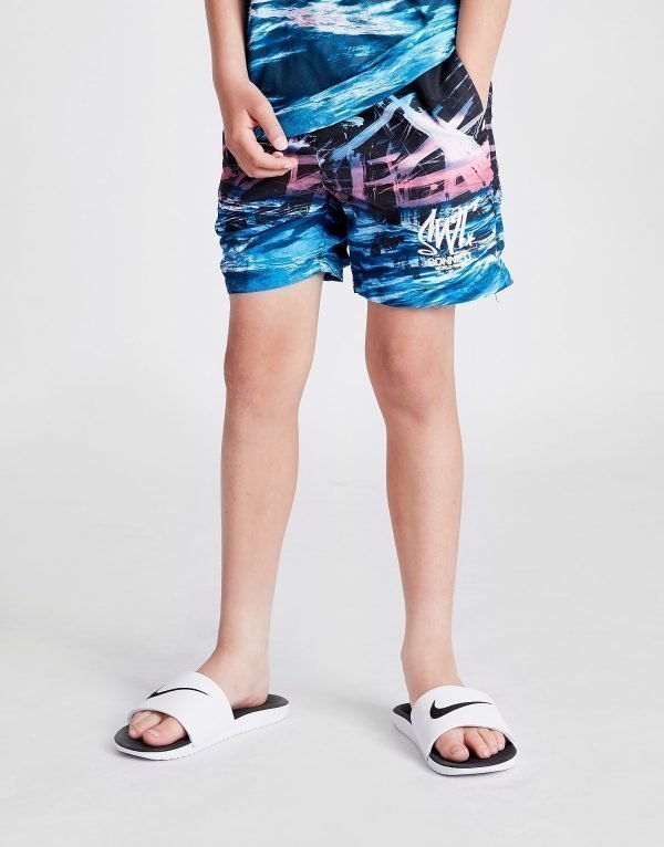 Sonneti Sea Set Swim Shorts Musta