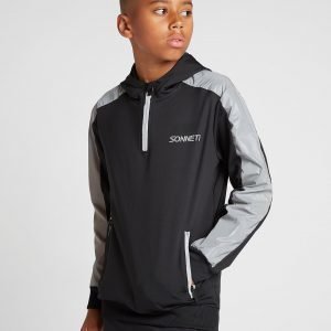 Sonneti Target 1/4 Zip Track Top Musta