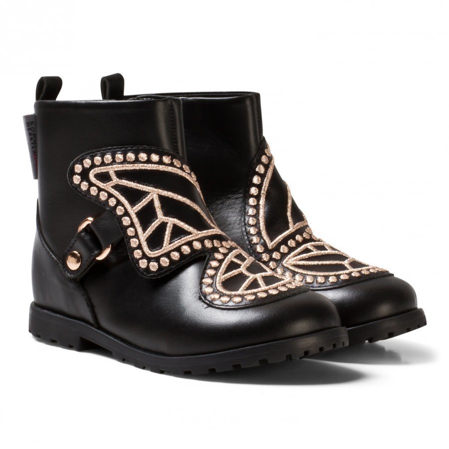 Sophia Webster Mini Black Karina Butterfly Ankle Boots Nilkkurit