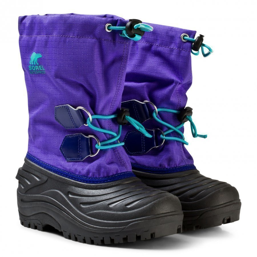 Sorel Kid's Super Trooper Boot Purple Arrow Talvisaappaat