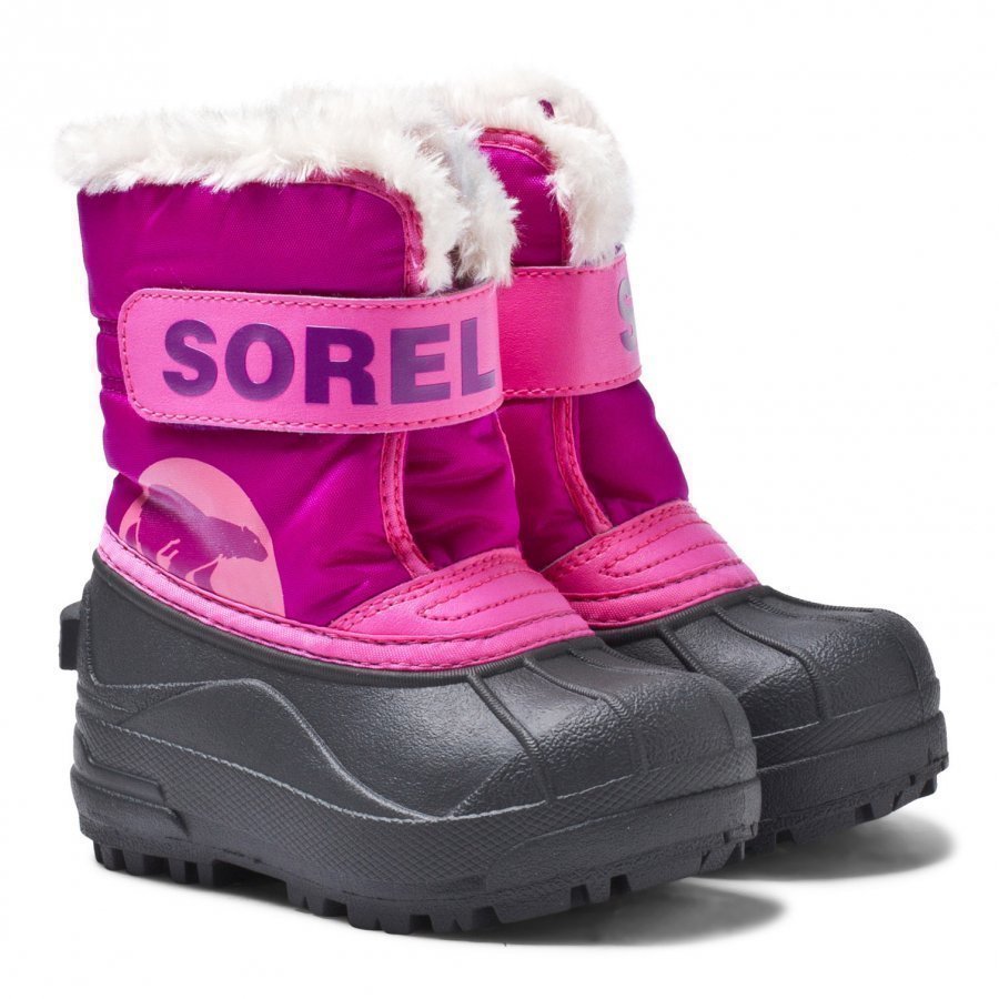 Sorel Snow Commander Talvisaappaat Tropic Pink Deep Blush Talvisaappaat