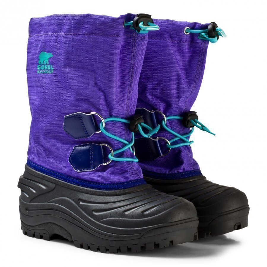 Sorel Youth Super Trooper Boot Purple Arrow Talvisaappaat