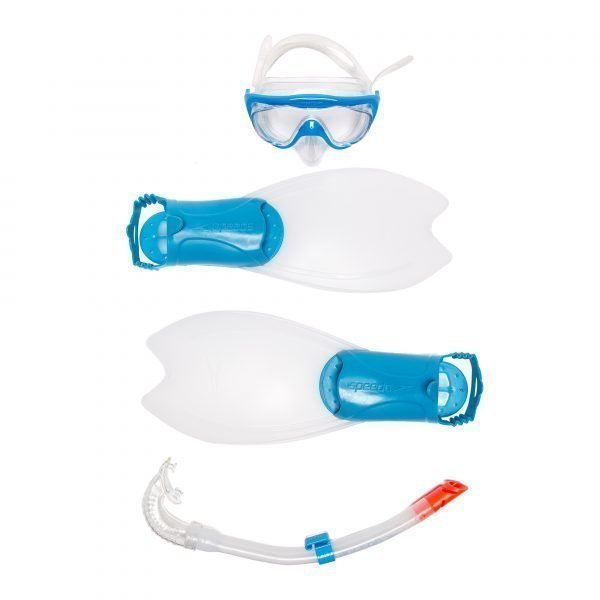 Speedo Glide Scuba Set Sukellussetti Sininen