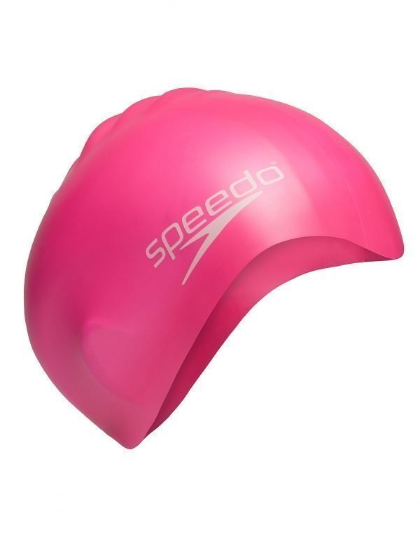 Speedo Plain Swim Cap Uimalakki Assorted