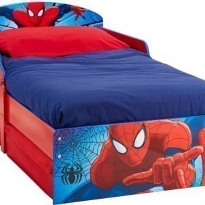 Spiderman Juniorisänky säilytystilalla