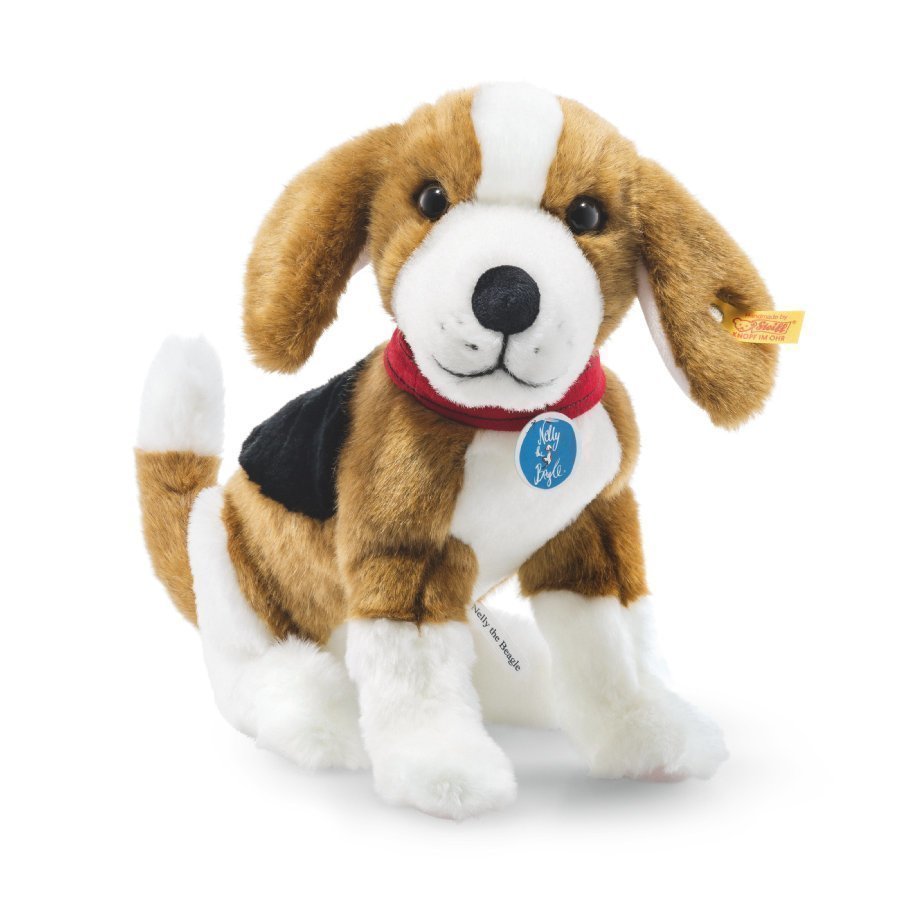 Steiff Beagle Koira Nelly Ruskea / Valkoinen 28 Cm