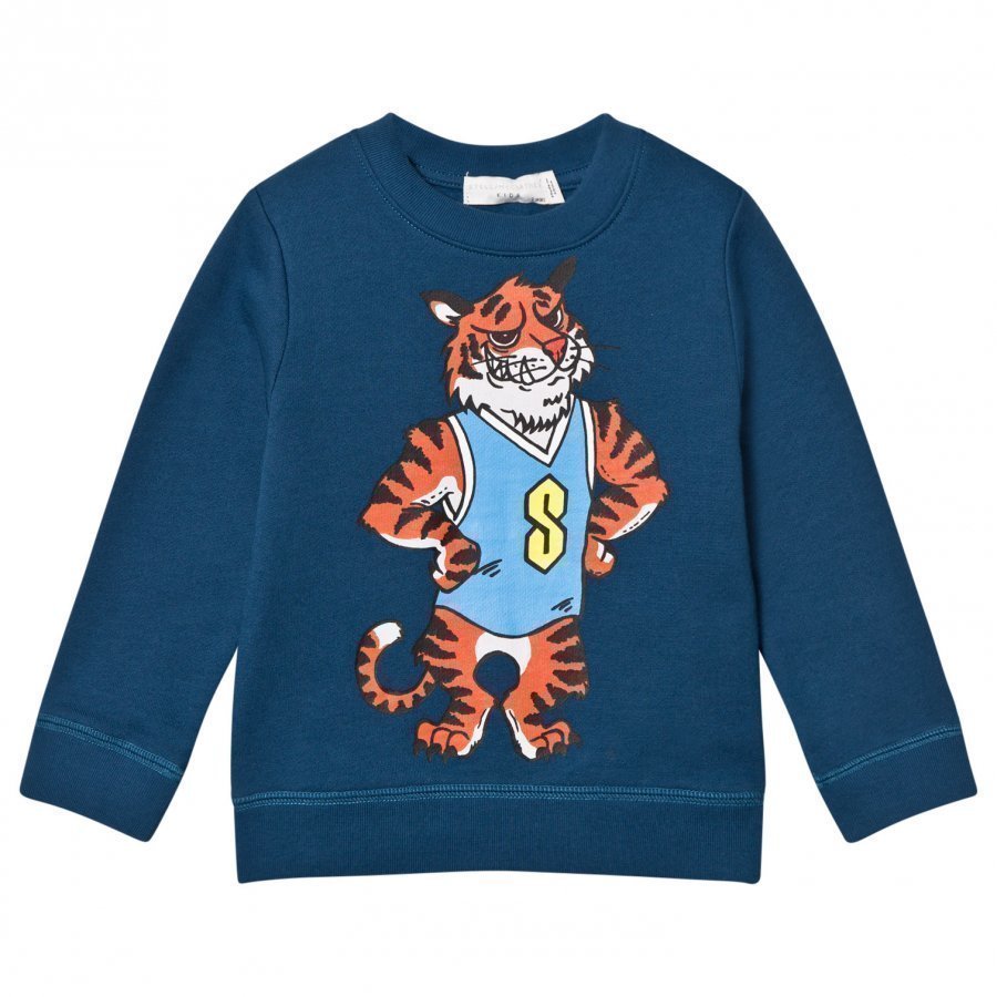 Stella Mccartney Kids Biz Tiger Mascot Sweatshirt Oloasun Paita