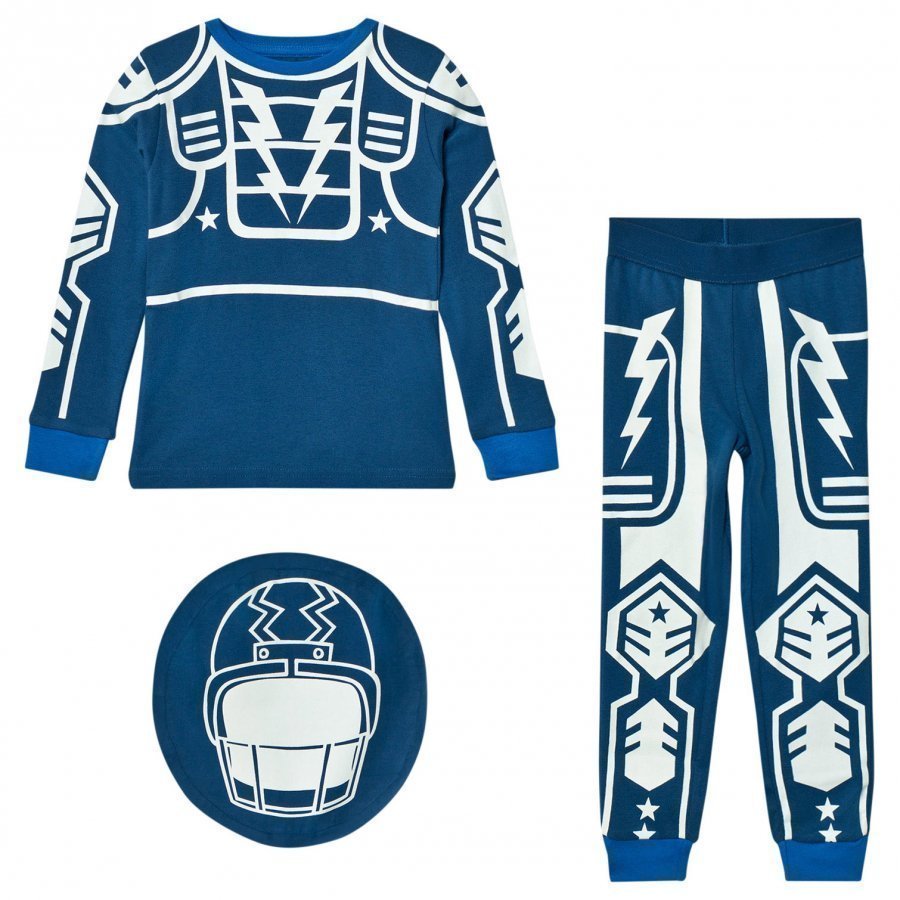 Stella Mccartney Kids Blue Robot Louie Pyjamas Yöpuku