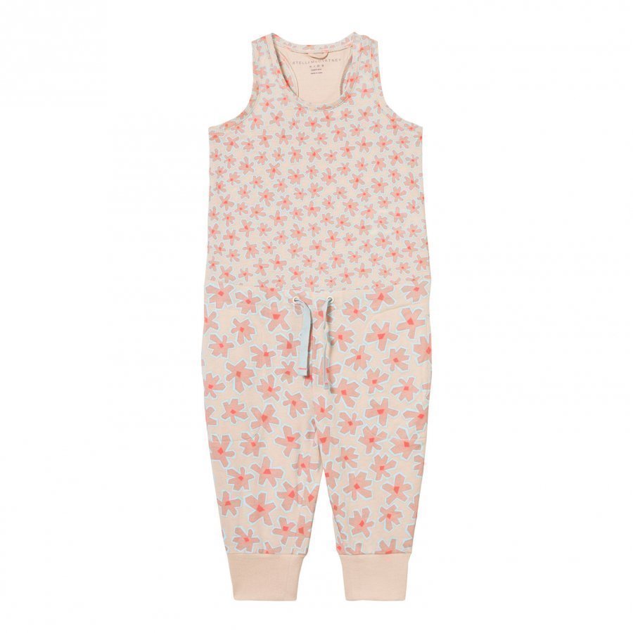 Stella Mccartney Kids Flo Jumpsuit With Daisy Print Romper Puku