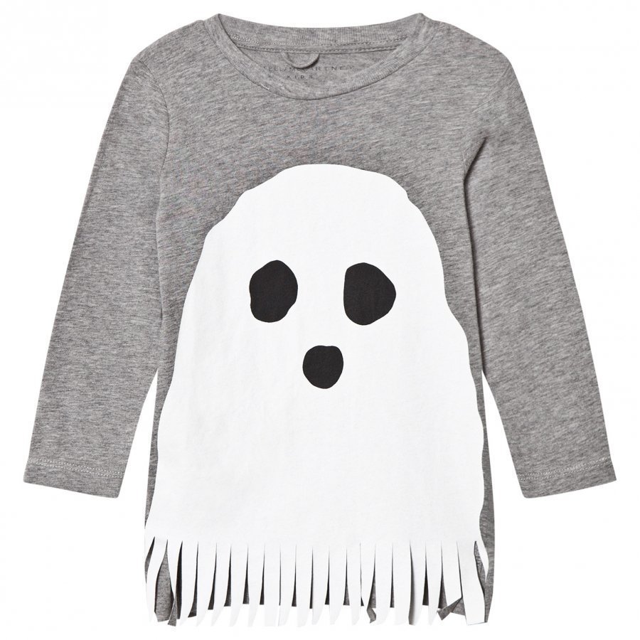 Stella Mccartney Kids Grey Ghost Knit Dress Mekko