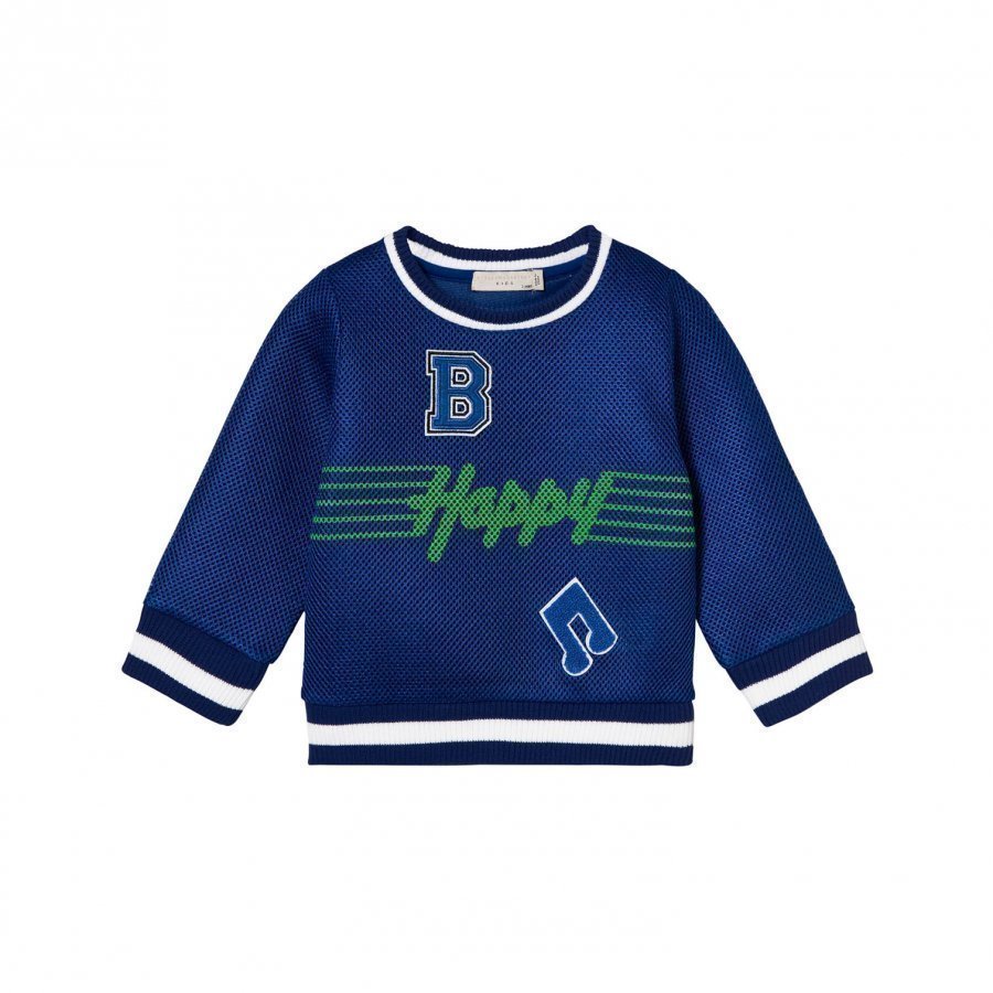 Stella Mccartney Kids Happy Musical Note Mesh Sweatshirt Oloasun Paita