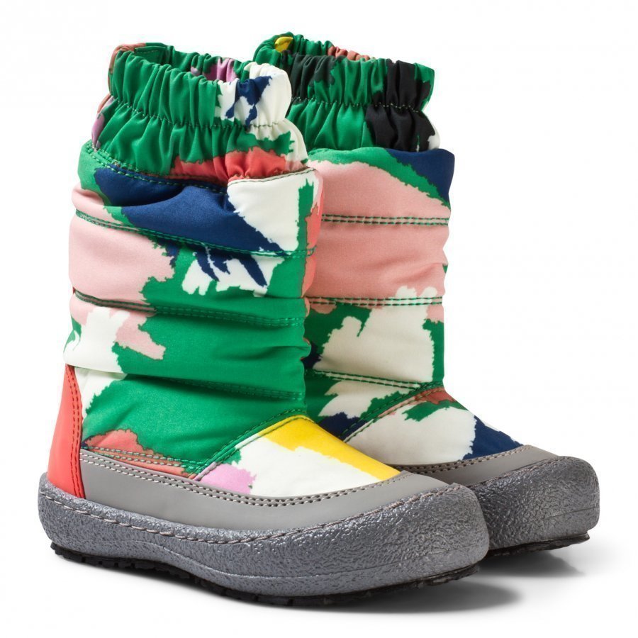 Stella Mccartney Kids Multi Camo Mai Ski Boots Talvisaappaat