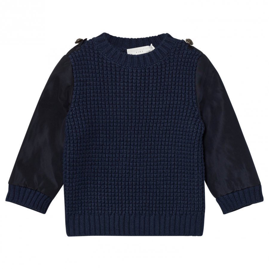 Stella Mccartney Kids Navy Apollo Knit Jumper Paita