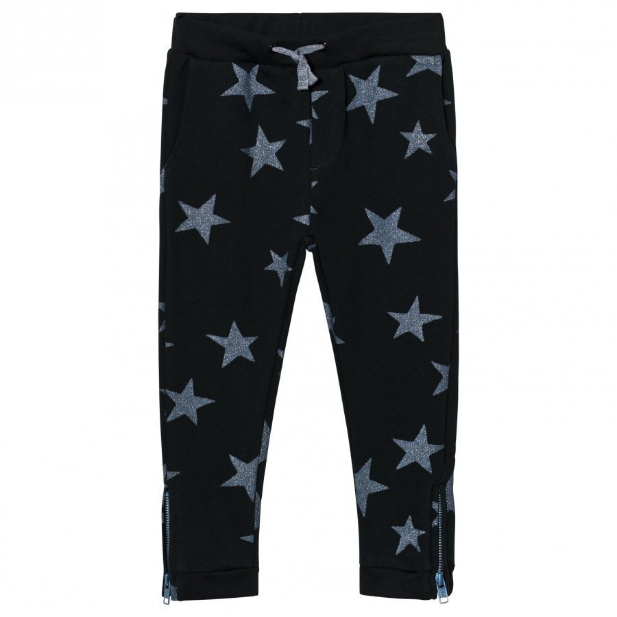 Stella Mccartney Kids Navy Star Print Track Pants Verryttelyhousut