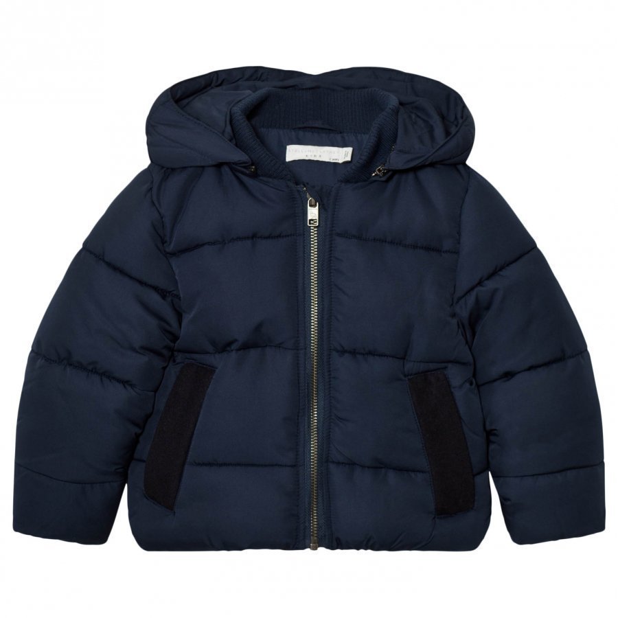 Stella Mccartney Kids Navy Tremblay Puffer Coat Toppatakki