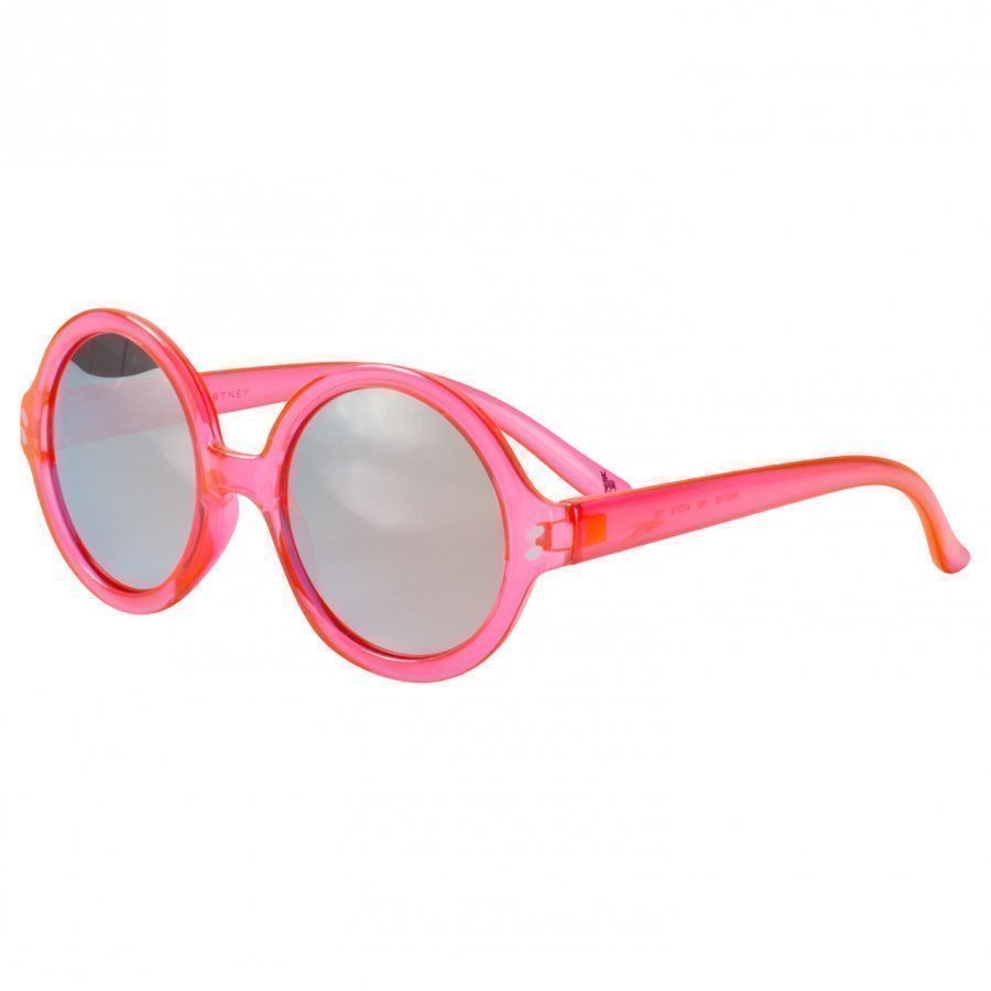 Stella Mccartney Kids Pink And Gold Round Sunglasses Aurinkolasit